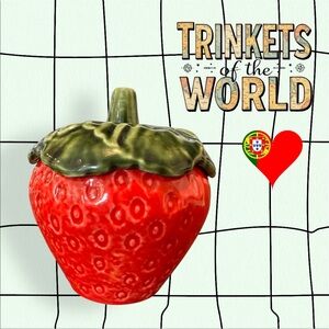 Handmade Strawberry 🍓 Ceramic Jar